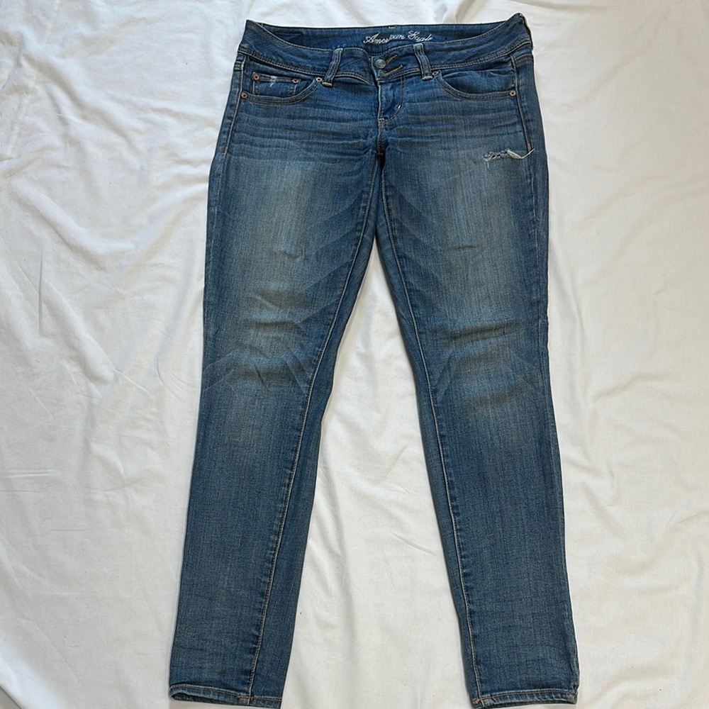 American Eagle Women's Blue Jeans